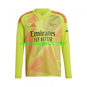Arsenal Portiere Maglia Prima 2024/2025 Manica Lunga